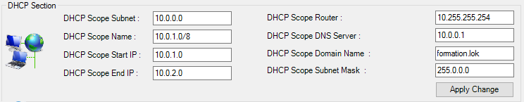 DHCPSection